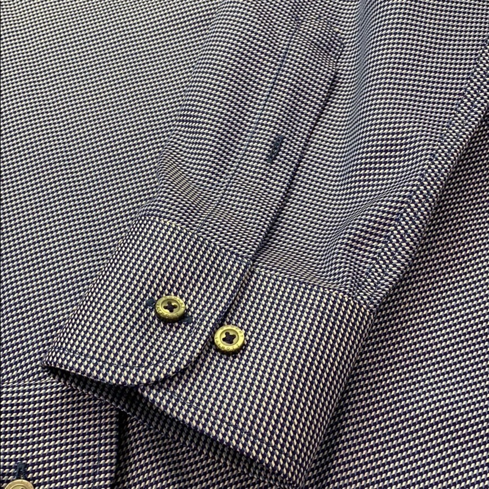 Excellent Condition! Talbot Button Down Shirt Blue - image 8